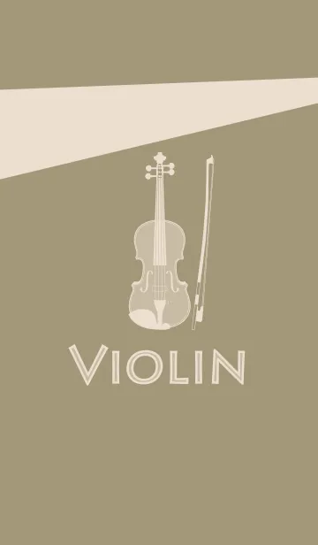 [LINE着せ替え] Violin CLR 利休白茶の画像1