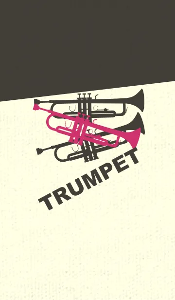 [LINE着せ替え] Trumpet CLR 紅色の画像1