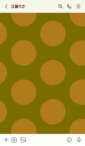 [LINE着せ替え] シンプル ドット _8の画像2