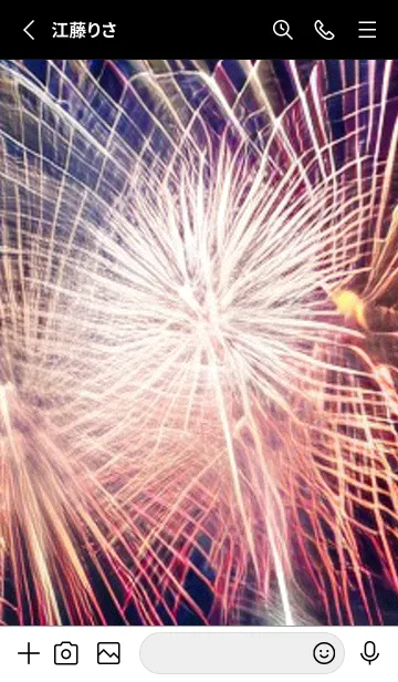 [LINE着せ替え] 花火#GT03。の画像2