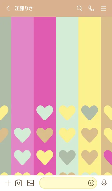 [LINE着せ替え] プライドピンク | プライド月間の画像2