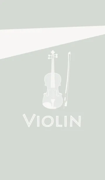 [LINE着せ替え] Violin CLR ペールミストホワイトの画像1
