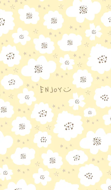 [LINE着せ替え] 星と花11の画像1