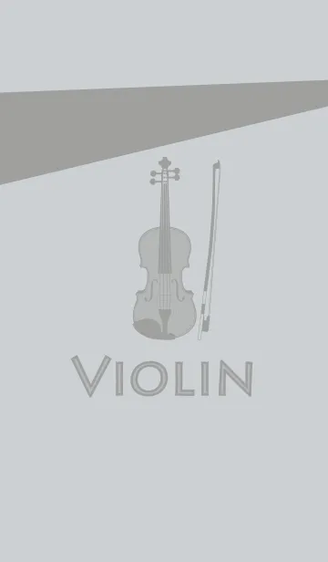 [LINE着せ替え] Violin CLR スカイグレイの画像1