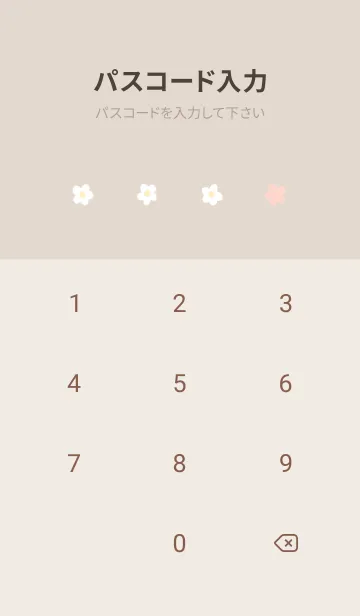 [LINE着せ替え] Floret Pattern - VSC 04-03 Pinkの画像4