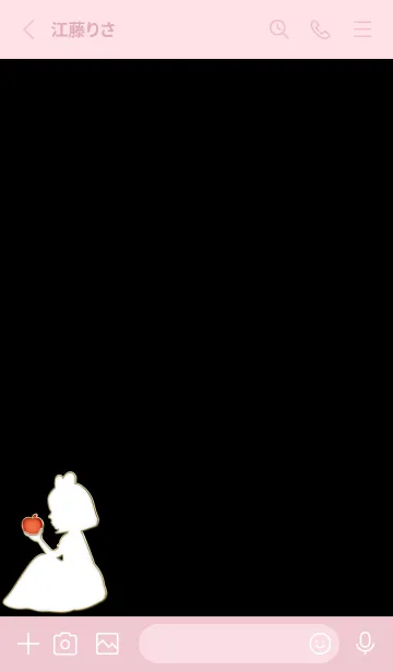 [LINE着せ替え] Enamel Woman who ate a poisoned apple 60の画像2