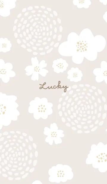 [LINE着せ替え] 北欧 花 点22の画像1