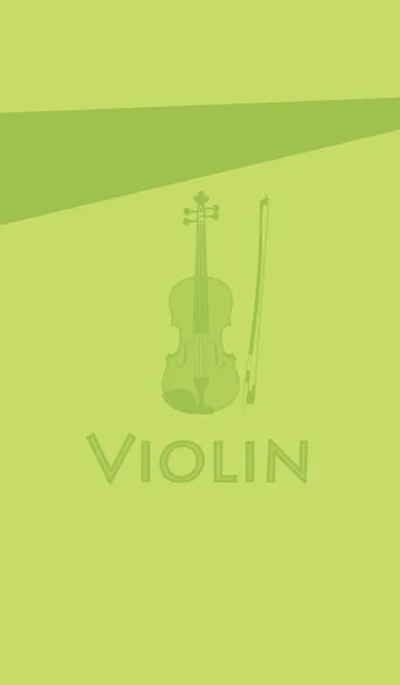 [LINE着せ替え] Violin CLR 若苗色の画像1