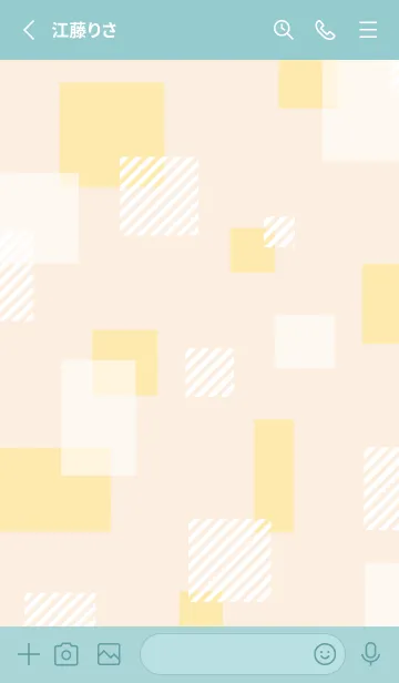 [LINE着せ替え] オシャレな四角13の画像2