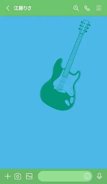 [LINE着せ替え] ELECTRIC GUITAR CLR ミヨゾティの画像2