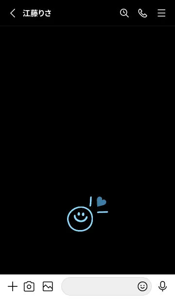 [LINE着せ替え] ミニ ラブ スマイル 275の画像2