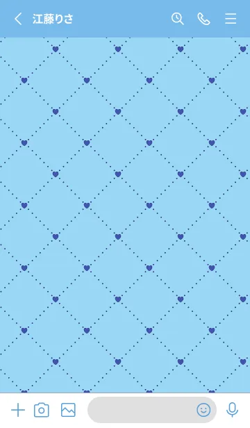 [LINE着せ替え] ハート レース 44の画像2