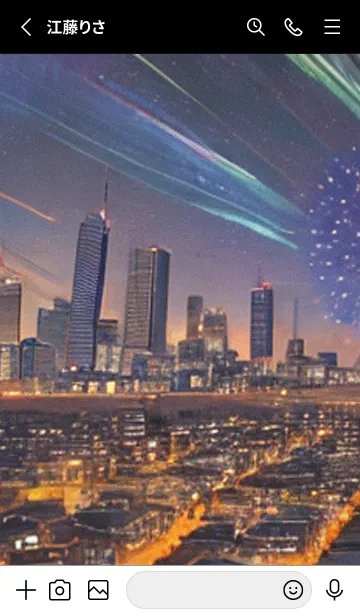 [LINE着せ替え] 夏夜のカケラ#GX012。の画像2