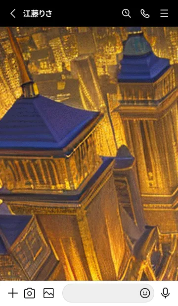 [LINE着せ替え] 夏夜のカケラ#GZ012。の画像2