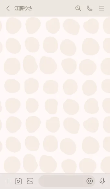 [LINE着せ替え] おしゃれ 丸3の画像2