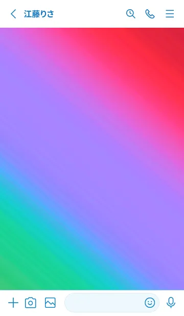 [LINE着せ替え] グラデーション ミニ スター 258の画像2