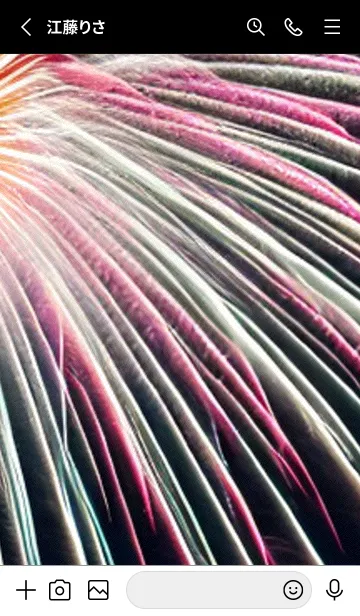 [LINE着せ替え] 夏夜のカケラ#GaD113。の画像2