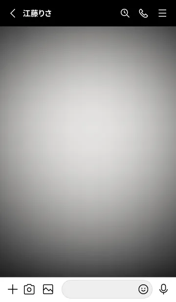 [LINE着せ替え] Platinum Grey Theme V4 (JP)の画像2