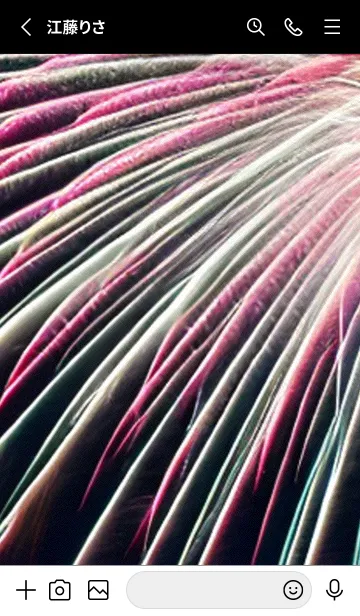 [LINE着せ替え] 夏夜のカケラ#GaD111。の画像2