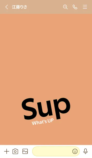 [LINE着せ替え] Sup 295の画像2