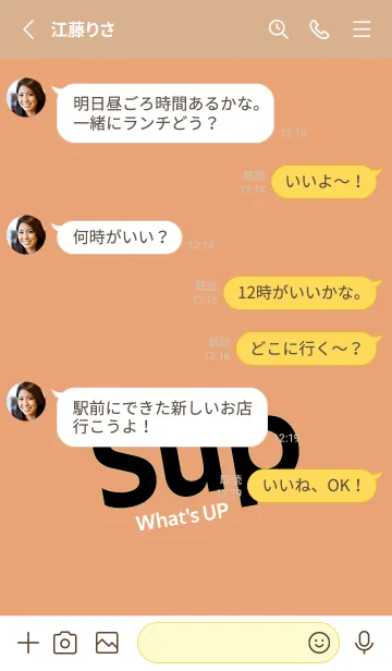 [LINE着せ替え] Sup 295の画像3