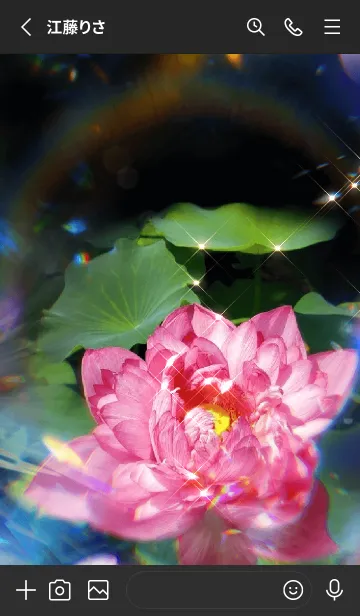 [LINE着せ替え] Mystical Lotus～神秘の蓮～の画像2