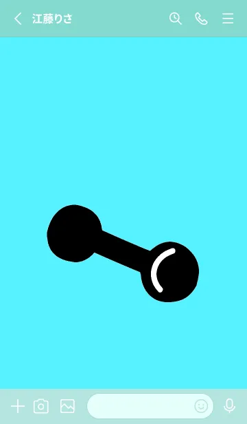 [LINE着せ替え] 筋トレ 21の画像2