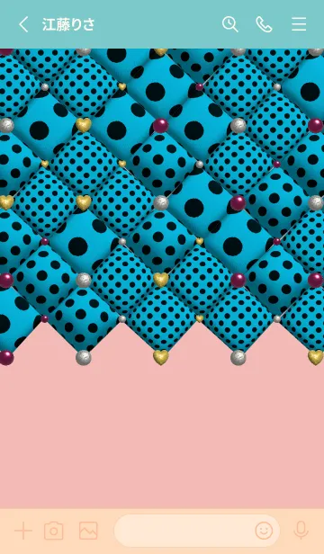 [LINE着せ替え] 美しい | パターン Xの画像2