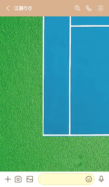 [LINE着せ替え] テニスの着せ替えの画像2