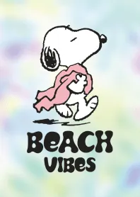 [LINE着せ替え] スヌーピー Beach Vibesの画像1