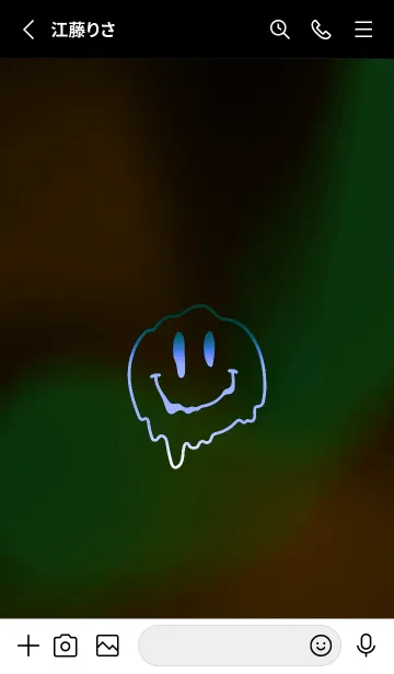 [LINE着せ替え] サイケデリック スマイル _71の画像2