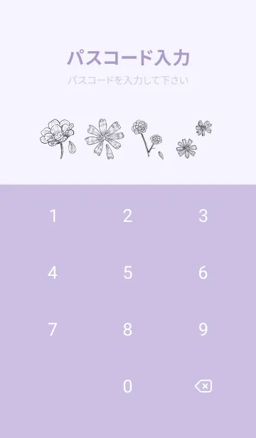 [LINE着せ替え] Aesthetic Vintage Flowers * （修正版）の画像4