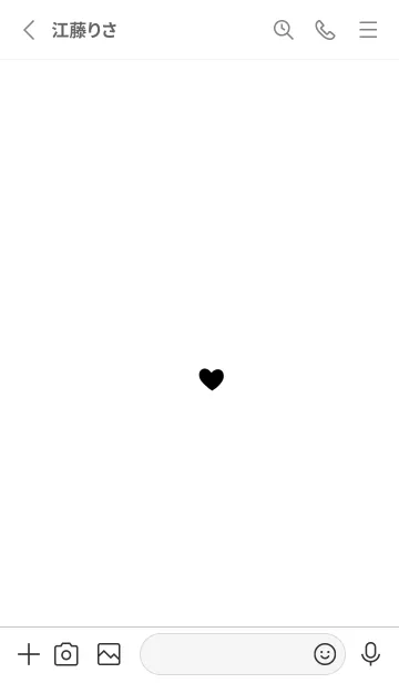 [LINE着せ替え] お洒落。oneハート。の画像2