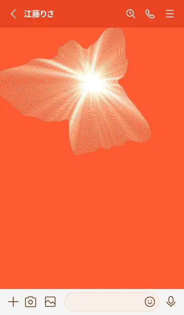 [LINE着せ替え] 花 | 花 蝶の画像2