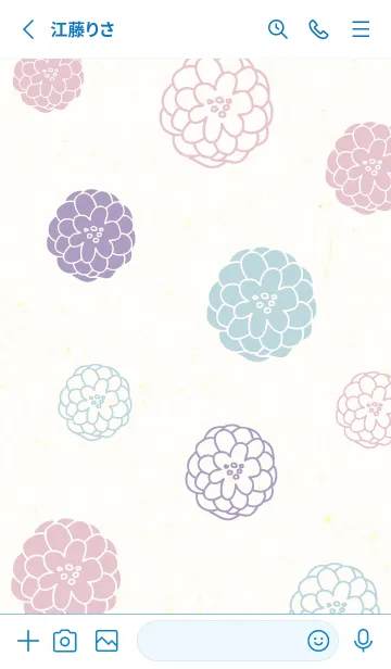 [LINE着せ替え] 花 鞠 4の画像2