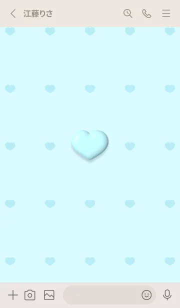 [LINE着せ替え] Cute Cute little Heart 2023 2の画像2