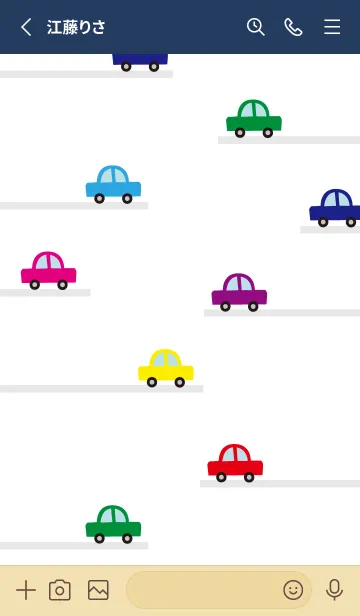 [LINE着せ替え] 車走る！5の画像2