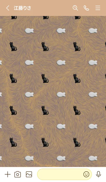 [LINE着せ替え] 小さなクッキー | 3D ハートの画像2