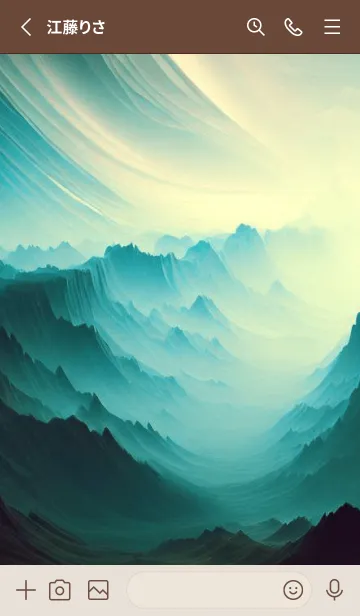 [LINE着せ替え] Fantastic landscape 28の画像2