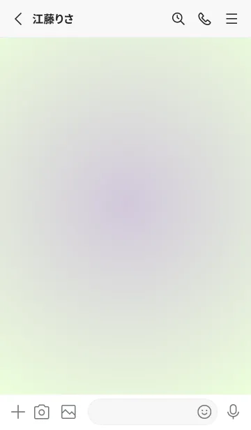 [LINE着せ替え] くすみパープル●パステルグリーン3.TKCの画像2