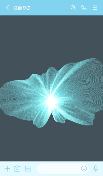 [LINE着せ替え] 遠く | 蝶よの画像2