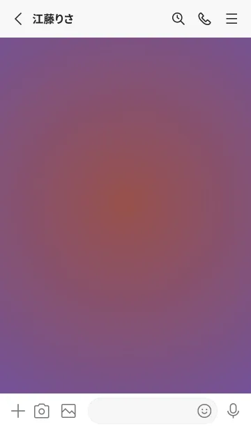 [LINE着せ替え] 小豆色●江戸紫.TKCの画像2