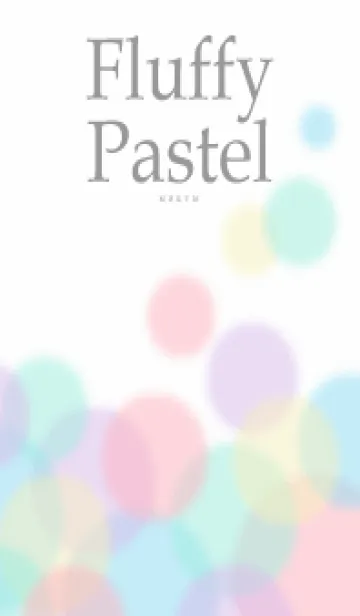 [LINE着せ替え] Fluffy Pastel - MEKYM 4の画像1