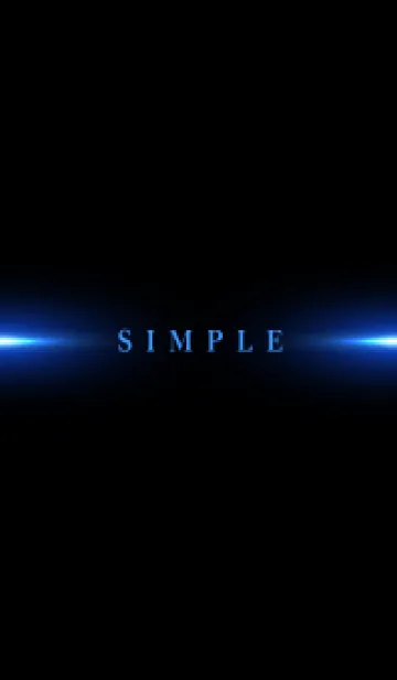 [LINE着せ替え] SIMPLE BLUE LIGHT-MEKYM 17の画像1