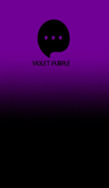 [LINE着せ替え] Black & Violet Purple Theme V.4 (JP)の画像1