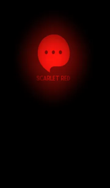 [LINE着せ替え] Scarlet Red Light Theme V4 (JP)の画像1