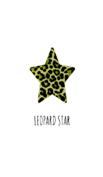 [LINE着せ替え] Leopard Star THEME 156の画像1