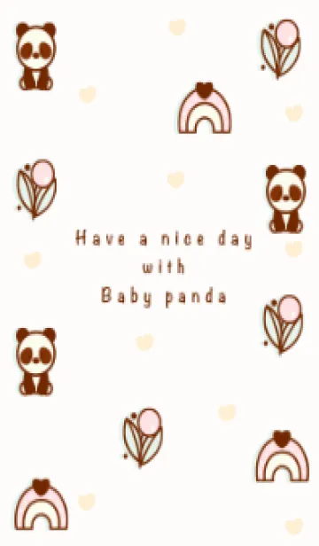 [LINE着せ替え] Baby panda theme 5の画像1