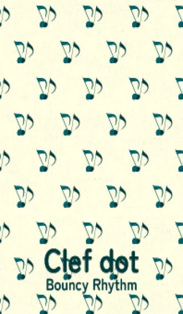 [LINE着せ替え] Clef dot ディープティールグリーンの画像1