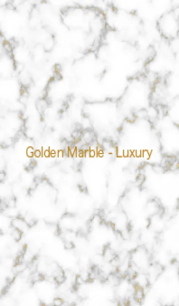 Golden Marble - Luxuryの着せ替えメイン画像
